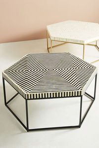 โต๊ะกาแฟกลองทองเหลือง - Product Image 5