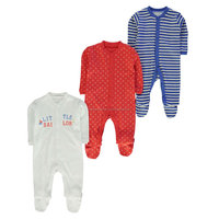 Romper Personalizado con Cuello Redondo para Bebé, Suave, 100% Algodón, Cierre de Botones, Servicio OEM, Unisex, para Bebés y Niños Pequeños