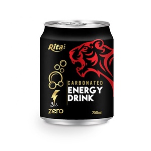 Bebida Energética en Lata Corta de 250 ml, Baja en Carbohidratos, Marca Blanca, Bajo MOQ, Buen Sabor, Buena Salud, Fabricante de Vietnam - Product Image 4