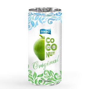 Bebida de Coco de Alta Calidad en Lata de 250 ml, Baja en Carbohidratos, Certificada por HACCP, Pulpa de Coco con Sabor a Calamansi, Puré de Coco, Vietnam Tan Do - Product Image 4