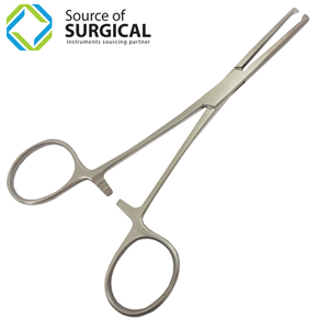 Kocher ochsner คีม Kocher ocher คีมโค้งสแตนเลส1X2 26.0ซม. เครื่องมือผ่าตัด Kocher คีมห้ามเลือด - Product Image 3