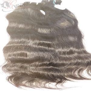 Vente en gros de cheveux humains bruts non traités, cheveux naturels bruts indiens Temple Remy cheveux vierges - Product Image 1
