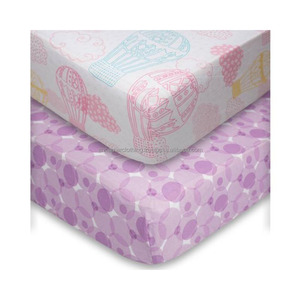 2018 Hot Selling Price Custom Design Organic Baby Fitted Crib Sheet - Product Image 1