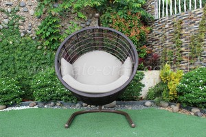 EAGLE COLLECTION-Hamaca de mimbre sintética moderna, modelo de columpio para exteriores con estilo, para uso en jardín, diseño más novedoso, material metálico, para uso en el jardín - Product Image 3