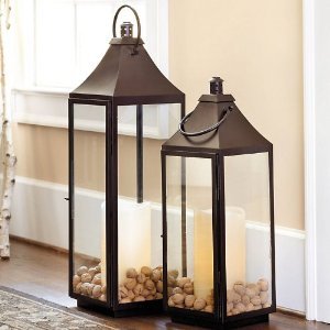 Soporte de marco de Metal de hierro de alta calidad, farol colgante de tendencia única para decoración navideña del hogar, venta al por mayor para hoteles y restaurantes - Product Image 4