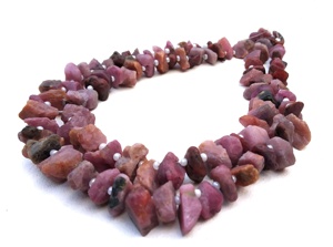 Excellent Quality Natural Ruby Gemstone Rough Center Drilled Chips <b>Beads</b> Amazing Jewelry Wholesale Manuracture - Product Image 3