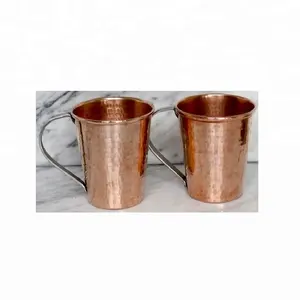 Copper Hammered Barrel Moscow Mule Mugs For Beer and Vodka Manufacturer And Supplier From India Best Drinkware