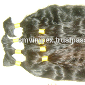 Venta caliente a granel trenzado indio Remy cabello humano Super mejor calidad 100% virgen suelta onda profunda - Product Image 2