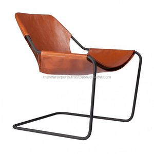 Silla de comedor de cuero - Product Image 4