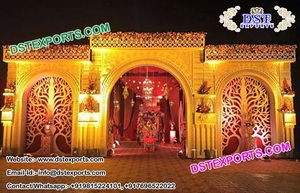 ประตูต้อนรับสำหรับทางเข้างานแต่งงานของตกแต่งหรูหราในแคนาดา - Product Image 3