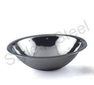 高品质大服务碗批发价格豪华不锈钢搅拌碗圆点设计