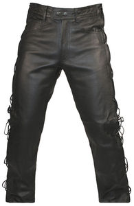 Nouveau Style En Cuir De Vachette de Haute Qualité Pantalon De Moto En Gros - Product Image 3