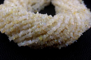 Pierre précieuse opale éthiopienne polie de haute qualité, puces lisses et perles non coupées pour la fabrication de bijoux, Bracelet, collier, boucle d'oreille - Product Image 3