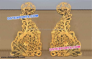 Estatua de fibra de Radha Krishna, accesorio decorativo de Garba con temática Radha Krishan - Product Image 5