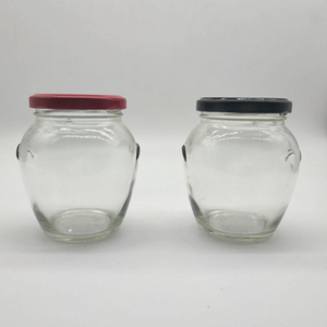 106ml C; tai rỗng mật ong lọ thủy tinh với tai nhỏ MứT ThủY Tinh gói gia vị thủy tinh container với nắp kim loại bán số lượng lớn - Product Image 4