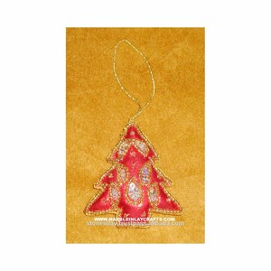 Tree Decoration Hand Embroidery Christmas Hanging Ornament - Product Image 1