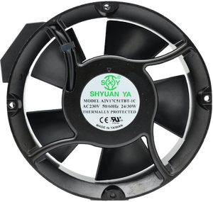 Ventilador Axial de Extracción con Rodamiento de Bolas y Control por Termostato, 170x51mm, Aspas de Plástico, Uso Doméstico, Carcasa de Aluminio Fundido, 1 Año de Garantía - Product Image 2