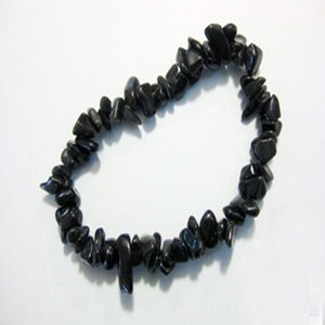 Pulsera de Chips de obsidiana negra - Product Image 1