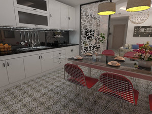 Azulejo de cemento encástico CTS 1,33, hecho en Vietnam, alta calidad, exportación a EE. UU. - Product Image 5