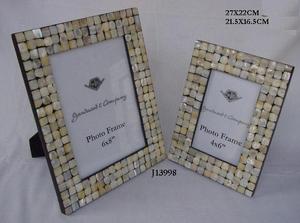 Cadre photo en résine de conception marocaine faite à la main taille 5x7 disponible dans d'autres couleurs et tailles pour la décoration de table - Product Image 5