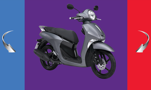 Motocicleta scooter de alta calidad 125cc (Janusz Premium) Gris/Blanco - Product Image 6