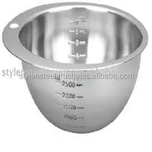 Mixing Salad Food bowl Stainless Decorative Steel Bowl dinnerware set Measuring Bowl Stainless Steel kitchen gadgets