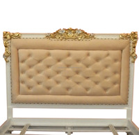 Lit de meuble sculpté style français indonésien, Collection de chambre à coucher