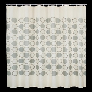 Rideau de douche au design imprimé de belles fleurs Fabricant de rideaux de douche de taille personnalisée en Inde - Product Image 4