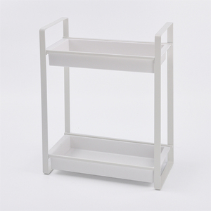 3-Tier Fan Shaped Concrete Marble Design Storage Rack - Product Image 4