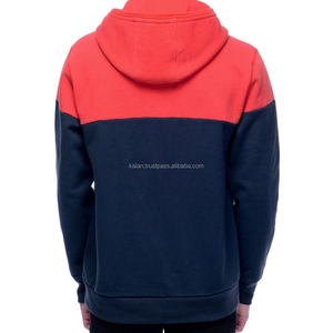 เสื้อสเวตเตอร์มีฮู้ดสำหรับผู้ชายเสื้อสเวตเตอร์มีฮู้ดผ้าฝ้ายหลายสีธรรมดาผ้าถัก100% ไซส์พิเศษออกแบบได้ตามต้องการ - Product Image 2