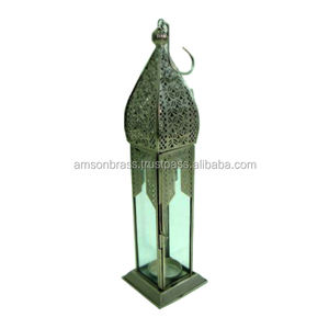 Metal <b>Lantern</b> Moroccan <b>Lantern</b> Home Decoration Hook Hanging Candle <b>Lantern</b> - Product Image 1