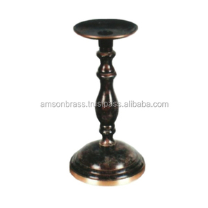 แท่นวางเทียนชุบนิกเกิลสำหรับตกแต่งเชิงเทียนทำมือ - Product Image 3