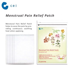 Cramp Relief Patch Heat <b>Pad</b> Disposable <b>Menstrual</b> Pain Relief Patch Essential Oil Pack Womb Warmer - Product Image 3