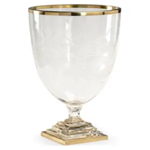 HURRICANE / Candle Jars / Glass VASES Home Decoration Clear Glass 24 Hurricane Candleholder IN;34648 TIJARAT 15566