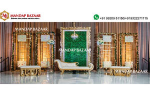 ของตกแต่งงานแต่งงานวัสดุไฟเบอร์ร่วมสมัยทันสมัย - Product Image 6