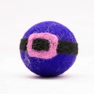 FCS-060 New Zealand Wool <b>Felt</b> <b>Belt</b> Eco-friendly Hand-Felted by Nepalese Women Artisans for Christmas Decorations - Product Image 6