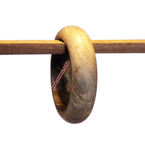 Pulsera de madera sin terminar hecha a mano, joyería de madera al por mayor - Product Image 1