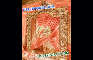 New Trend Wedding Stage Back Frames Latest Candle Lighting <b>Decorated</b> Candle Wall Backdrops Factory Price Stage Setup Australia - Product Image 3