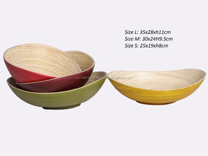 ผู้ค้าส่งชามไม้ไผ่เวียดนาม/ไม้ไผ่เคลือบเงา - Product Image 4
