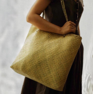 Bolso de paja de Vietnam, elegante, a la venta - Product Image 2