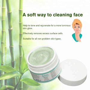 Exfoliante Vegano Herbal de Bambú para Piel, Blanqueador con Enzimas de Piña y Papaya, Crema Exfoliante para Rostro y Cuerpo, Elimina Piel Muerta, para Piel Grasa - Product Image 2