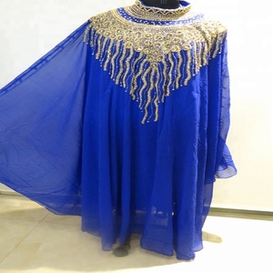 Vestido Abaya Kaftan de Dubái con Bordado Dorado - Product Image 5