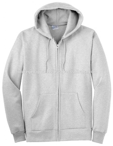 Sudaderas con capucha de manga larga con forro de algodón 100% personalizadas para hombre, cremallera completa de punto, antiarrugas, estampado multicolor bordado - Product Image 4