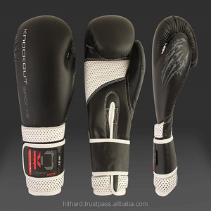 Gants de boxe en cuir de vache fin, accessoire japonais - Product Image 2