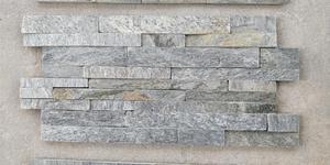 Paneles de chapa de revestimiento de pared de pizarra apilada con CULTURA DE CARA dividida plateada 150x600mm 10-20mm Interior/Exterior tradicional - Product Image 3