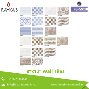 Carreaux muraux intérieurs en céramique au prix de gros de l'inde pour la vente d'exportation pour la décoration de salon et de chambre à coucher - Product Image 6