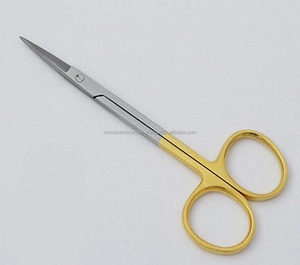 Ciseaux Iris Ciseaux à bords tranchants à lame incurvée enduite Types de haute qualité de ciseaux médicaux à pansement médical pour l'hôpital - Product Image 5