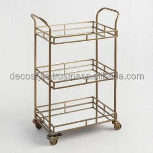 Carrito de madera con barra de nivel - Product Image 2