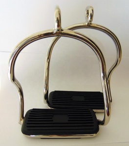 Étriers de sécurité en forme de coude à double courbure style islandais, poids léger S/acier - Product Image 4