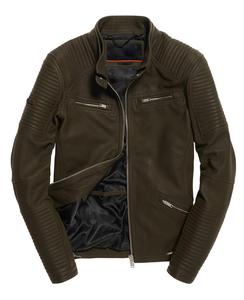 New Latest Design Genuine Sheepskin Leather Motorbike <b>Jacket</b> & Coats for Men - Product Image 1
